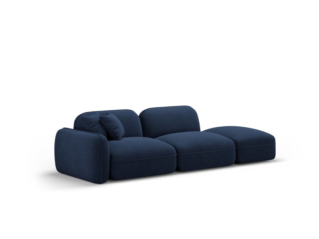 Produit similaire: Lucien - Canapé velours, bouclette Bleu