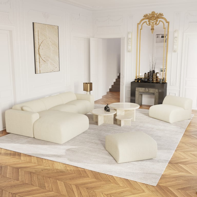 Produit similaire: myra - Canapé velours côtelé Beige