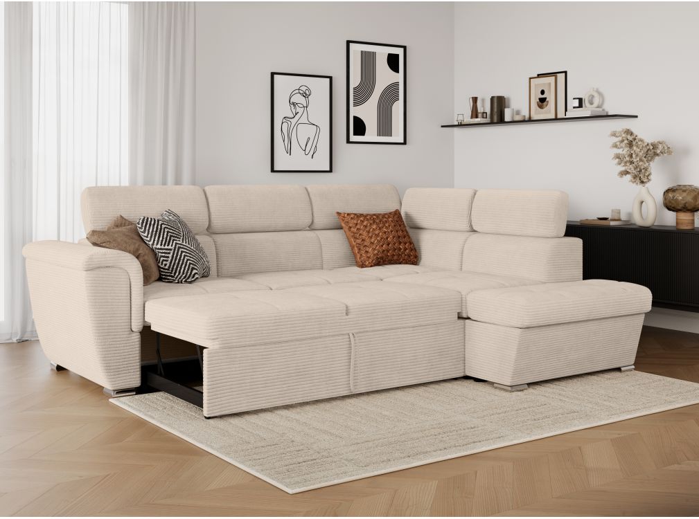 Produit similaire: paola - Canapé relax convertible Beige
