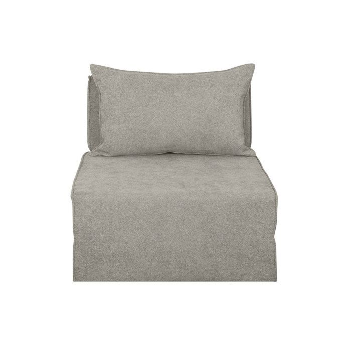 Produit similaire: Chauffeuse 1 place convertible en tissu effet velours taupe VICTOR