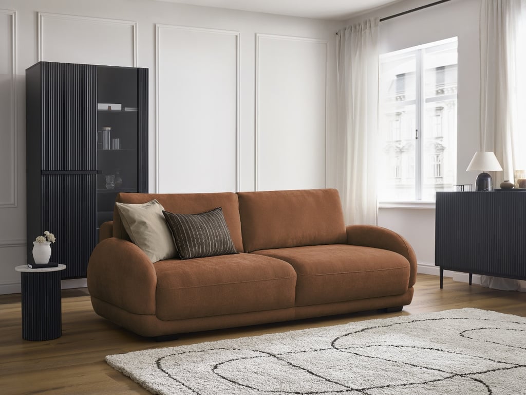 Produit similaire: Canapé droit convertible coffre MONICA rouge BOBOCHIC 3 places