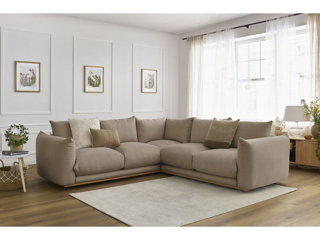 Produit similaire: Canapé d'angle réversible ERNEST taupe réversible BOBOCHIC 4 places