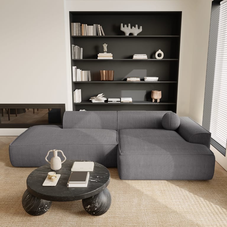 Produit similaire: ania - Canapé velours Gris