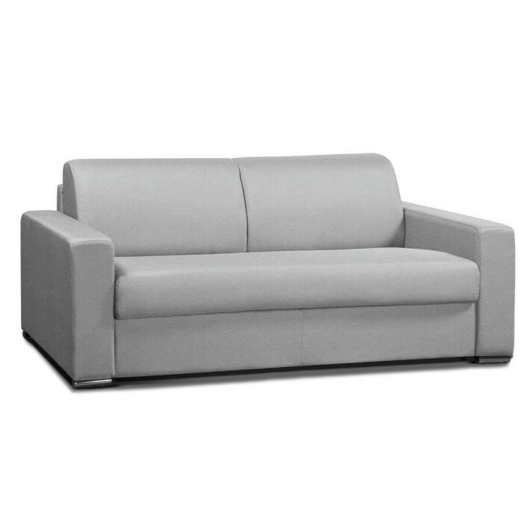 Produit similaire: Canapé convertible ALLURE matelas mémory 20cm lattes 140cm polyuréthane gris clair