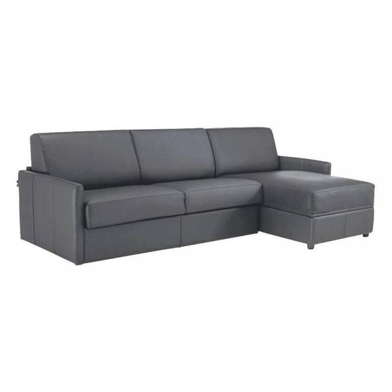 Produit similaire: Canapé d'angle SUN convertible EXPRESS 140cm polyuréthane gris graphite matelas épaisseur 16cm