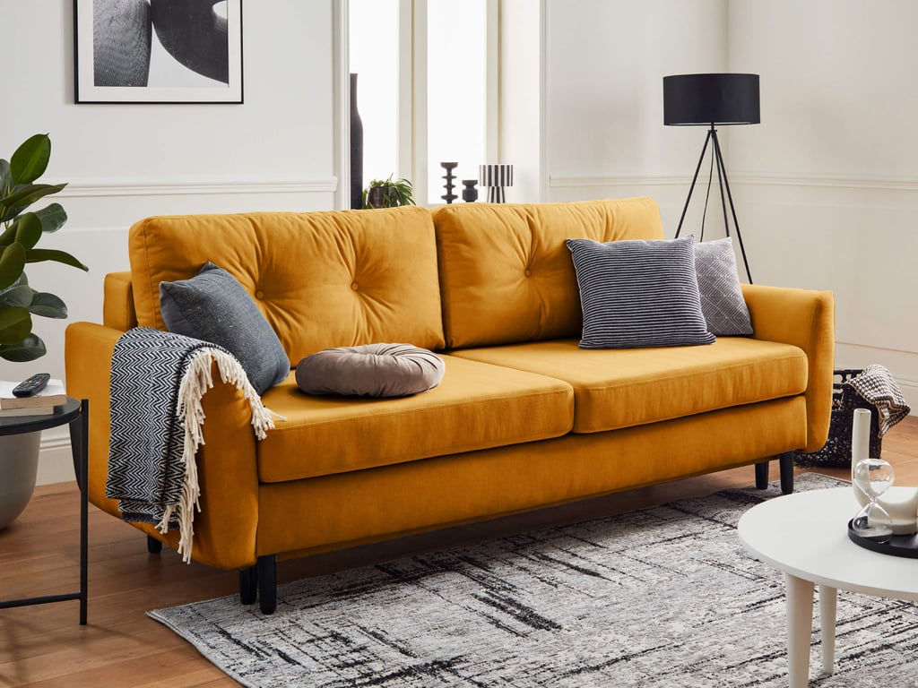 Produit similaire: Nils - Canapé convertible velours Jaune