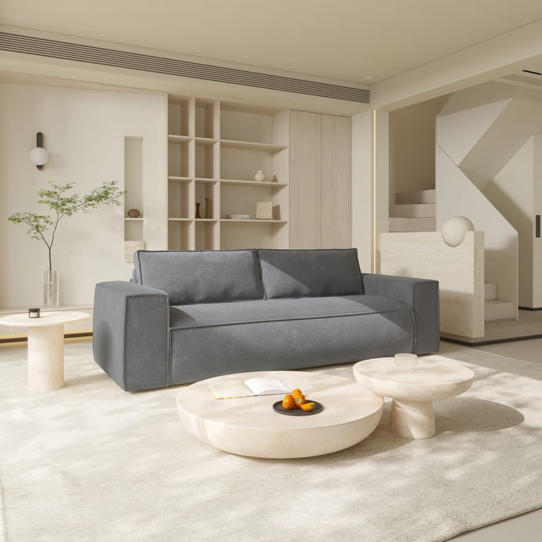 Produit similaire: joan - Canapé velours Gris