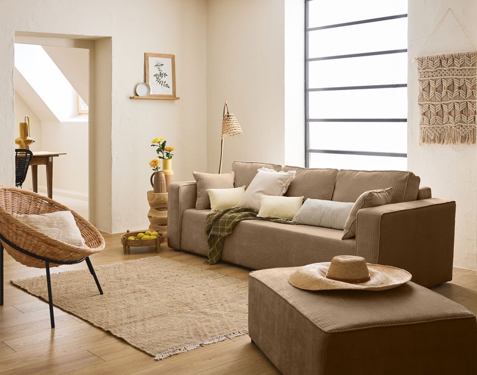 Produit similaire: topaze - Canapé convertible Marron