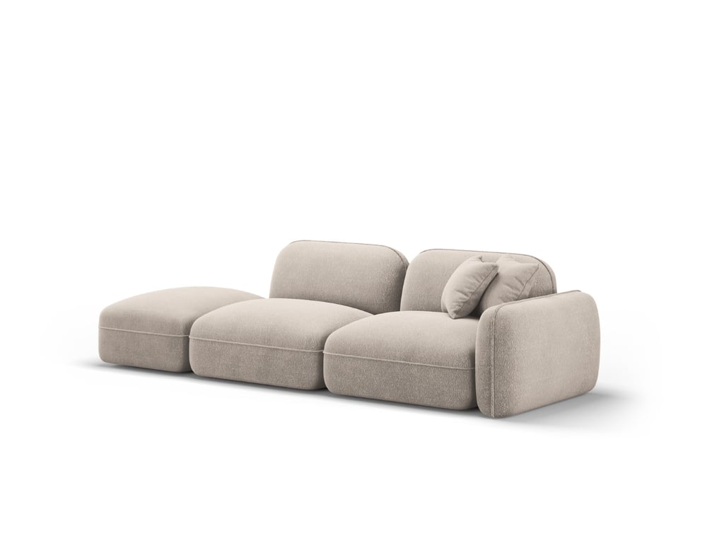 Produit similaire: Lucien - Canapé velours, bouclette Beige