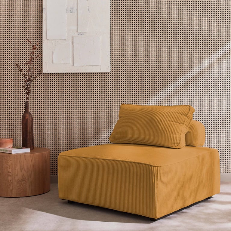 Produit similaire: lao - Canapé velours côtelé Jaune