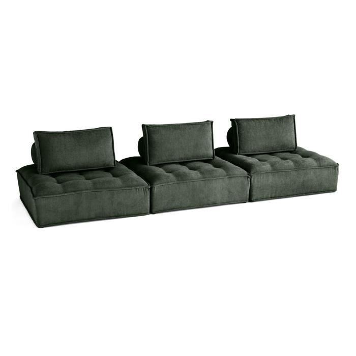 Produit similaire: Marisol - Canapé 3 places velours vert
