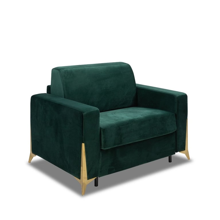 Produit similaire: Fauteuil express CALYPSO convertible 70cm matelas épaisseur 16cm pieds dorés