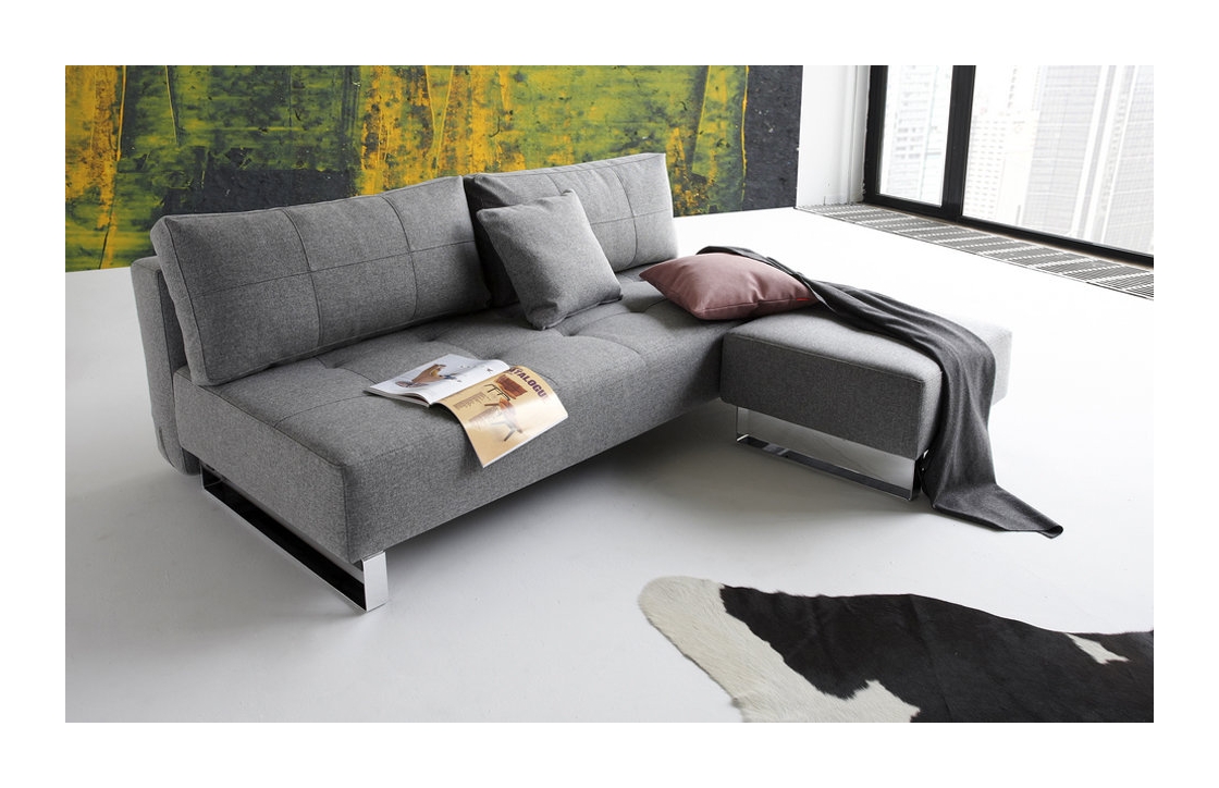 Produit similaire: Canapé-lit Sly - bleu foncé - Mixed - gris