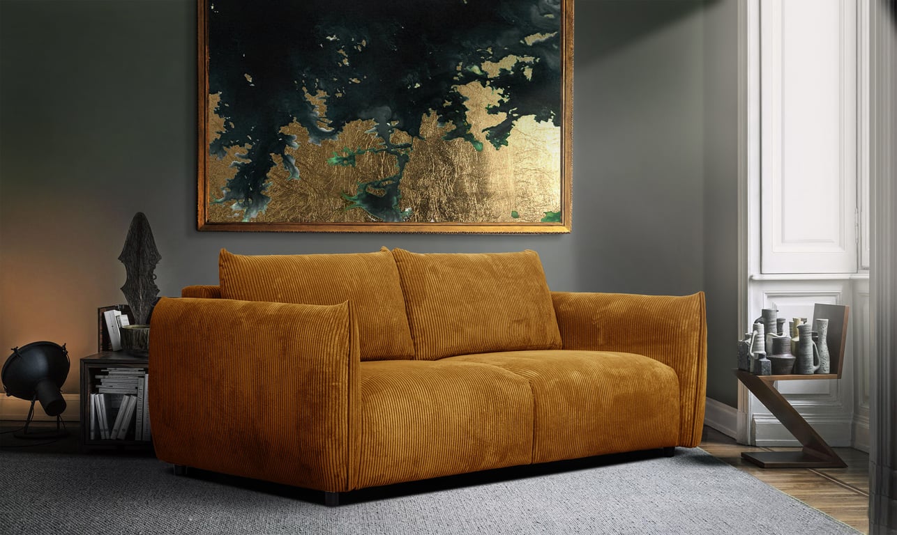 Produit similaire: Tauer - Canapé velours côtelé Jaune