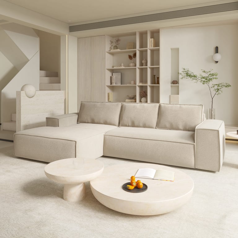 Produit similaire: joan - Canapé convertible Beige