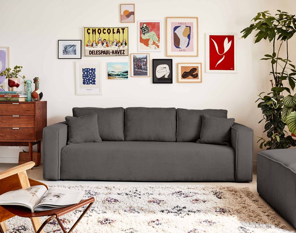 Produit similaire: Canapé convertible Gris