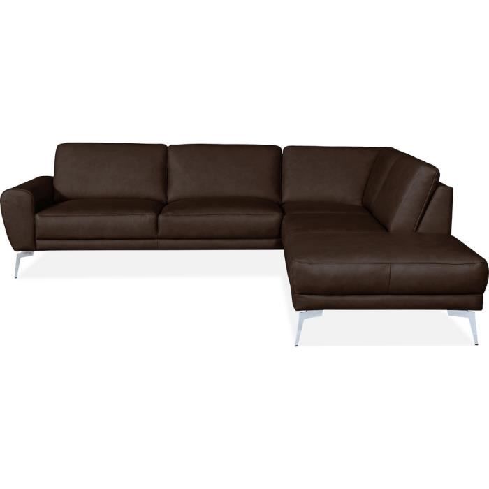 Produit similaire: Canapé d'angle en 100% TOUT cuir italien de prestige 6/7 places SPANIA, chocolat, angle droit