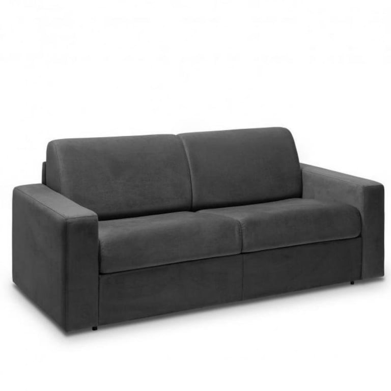 Produit similaire: MIDNIGHT AMORE - Canapé convertible velours gris anthracite