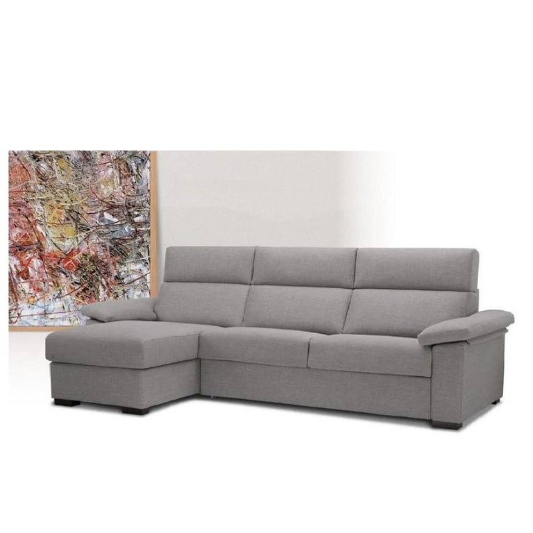 Produit similaire: Canapé d'angle Méridienne gauche express ALMA 140 cm déhoussable matelas 18 cm Encombrement ouvert : 206 cm