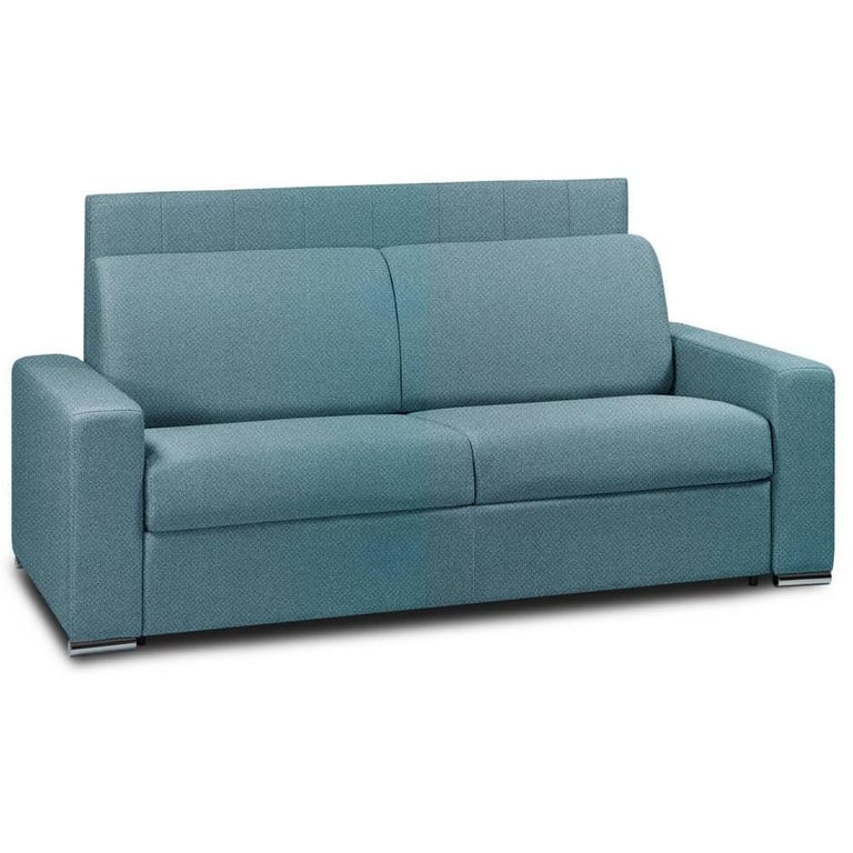Produit similaire: Canapé lit 3 places EXPRESS LATTES RENATONISI 140cm tête de lit intégrée velours turquoise