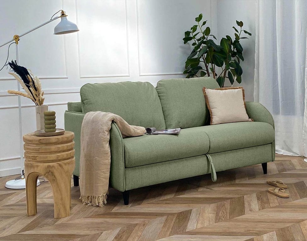 Produit similaire: cosmos - Canapé convertible Vert