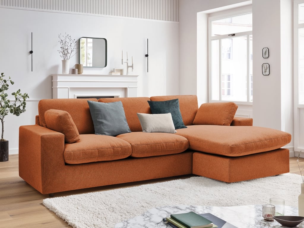 Produit similaire: Canapé d'angle réversible compact BELAIR orange BOBOCHIC 3 places