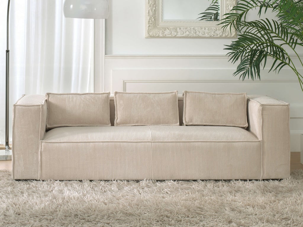 Produit similaire: stella - Canapé velours côtelé Beige