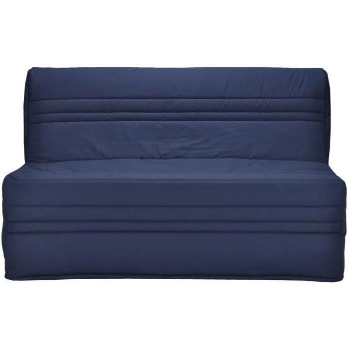 Produit similaire: JOÉ Banquette BZ 3 places - Tissu bleu marine - Contemporain - L 143 x P 97 cm