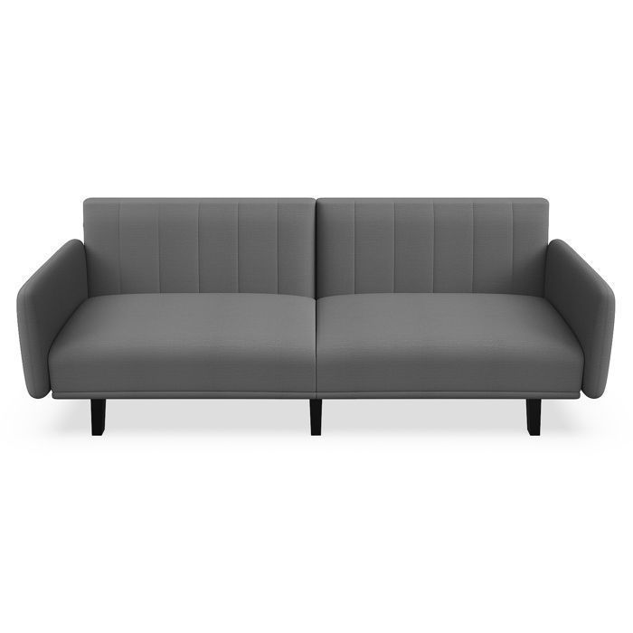 Produit similaire: Canapé convertible 3 places, Canapé tissu Aspect Lin , Banquette lit Avec port de charge USB, Dossier inclinable