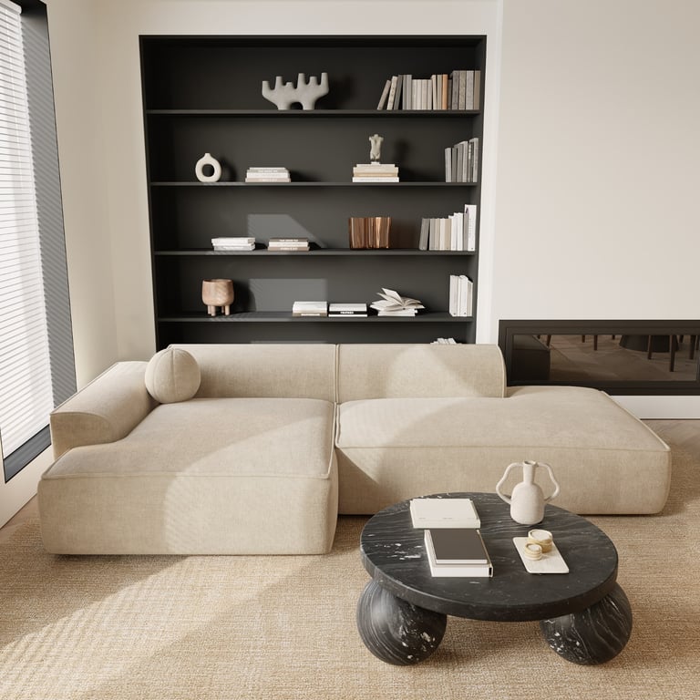 Produit similaire: ania - Canapé velours Beige