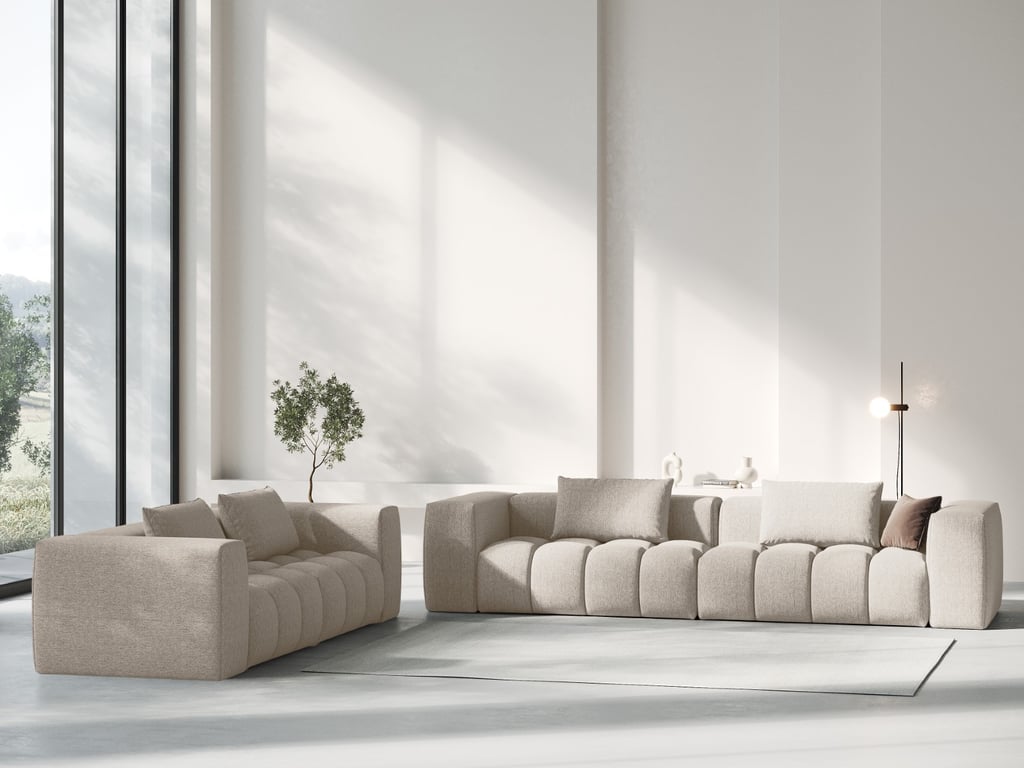 Produit similaire: Lorella - Canapé tweed Beige