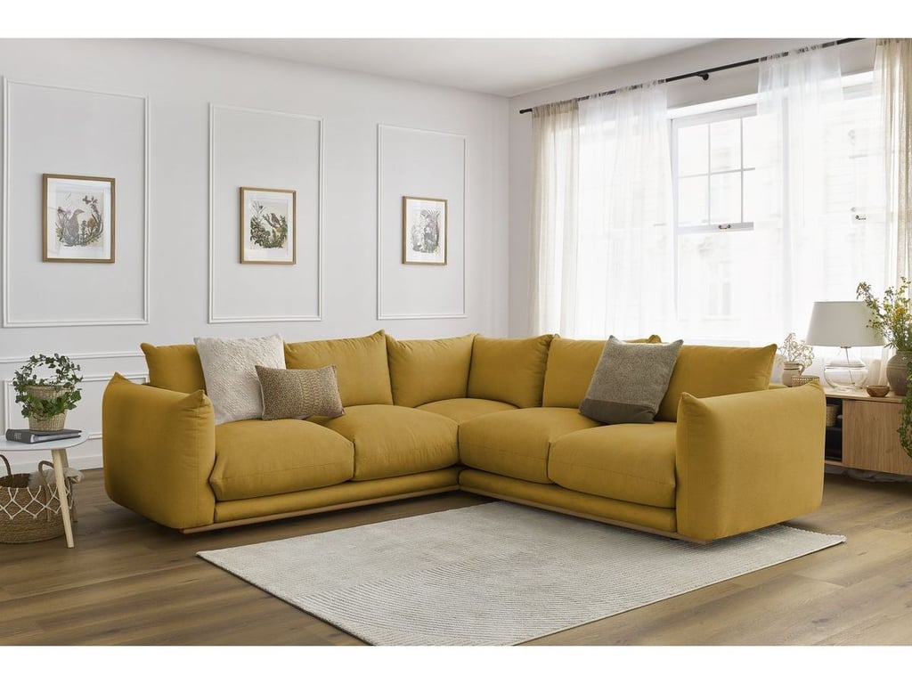 Produit similaire: Canapé d'angle réversible ERNEST jaune réversible BOBOCHIC 4 places