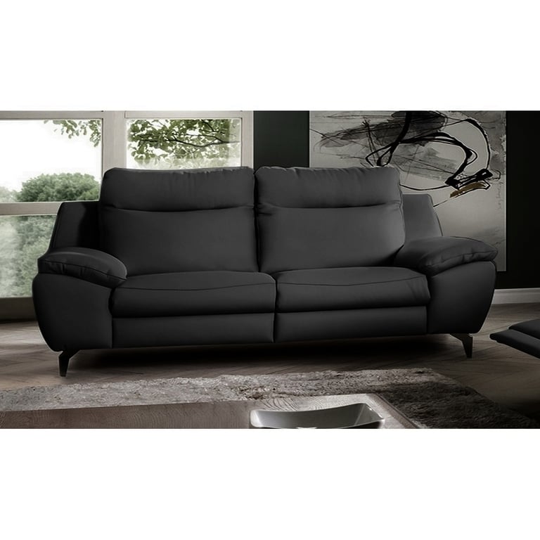 Produit similaire: perla - Canapé cuir Noir