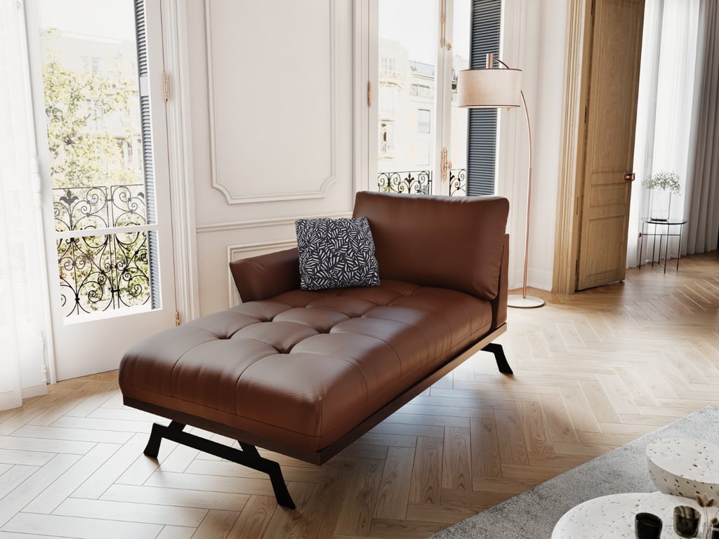 Produit similaire: Méridien cuir 1 place en cuir  marron