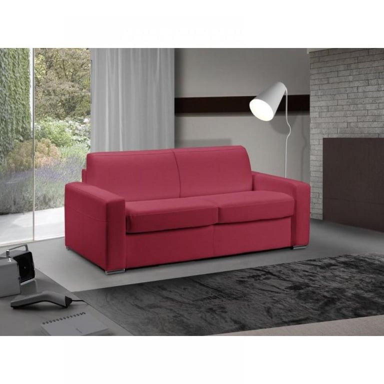 Produit similaire: Canapé lit 2-3 places MASTER convertible EXPRESS 120 cm polyuréthane Rouge MATELAS 18 CM INCLUS