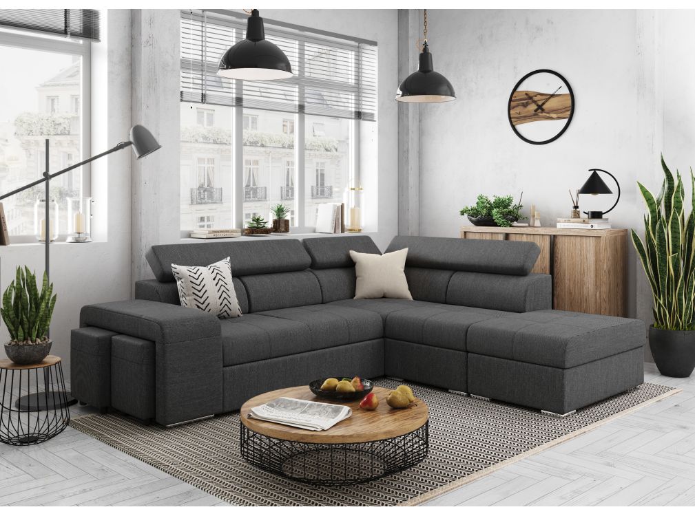 Produit similaire: sonia - Canapé relax convertible Gris