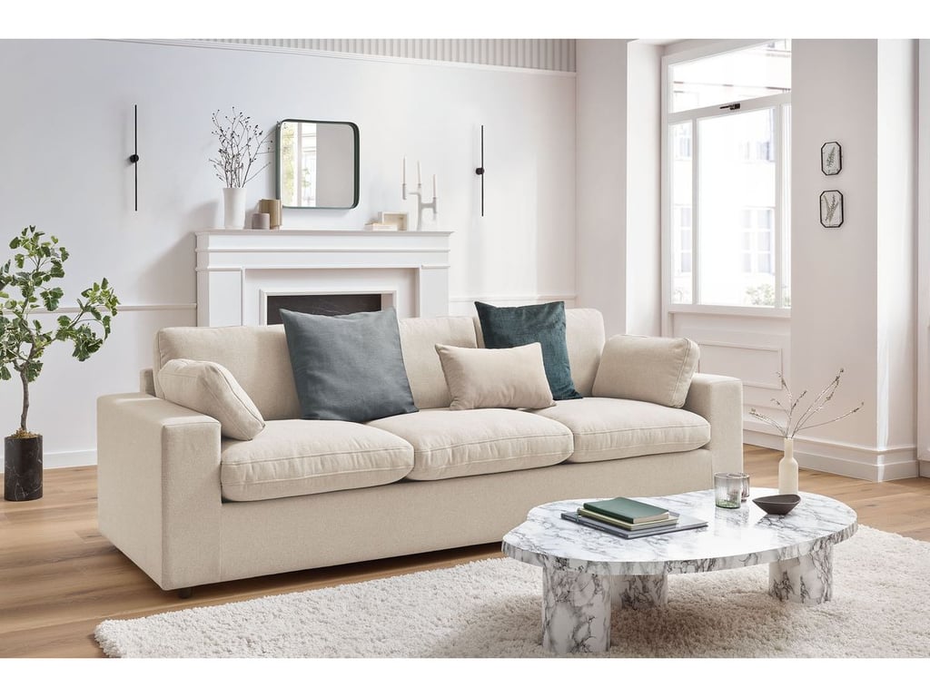 Produit similaire: Canapé droit fixe 3 places BELAIR beige BOBOCHIC