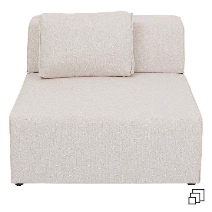 Canapé Infinity crème Kare Design - Longueur 100cm - Vue supplémentaire 1
