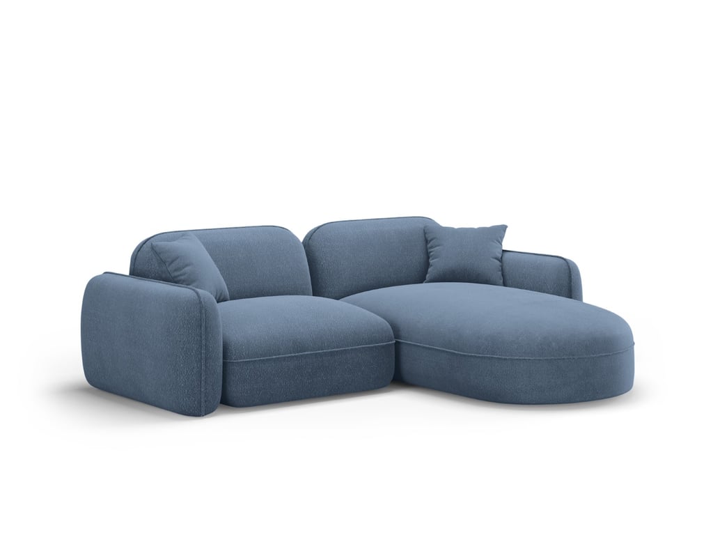 Produit similaire: Lucien - Canapé velours, bouclette Bleu