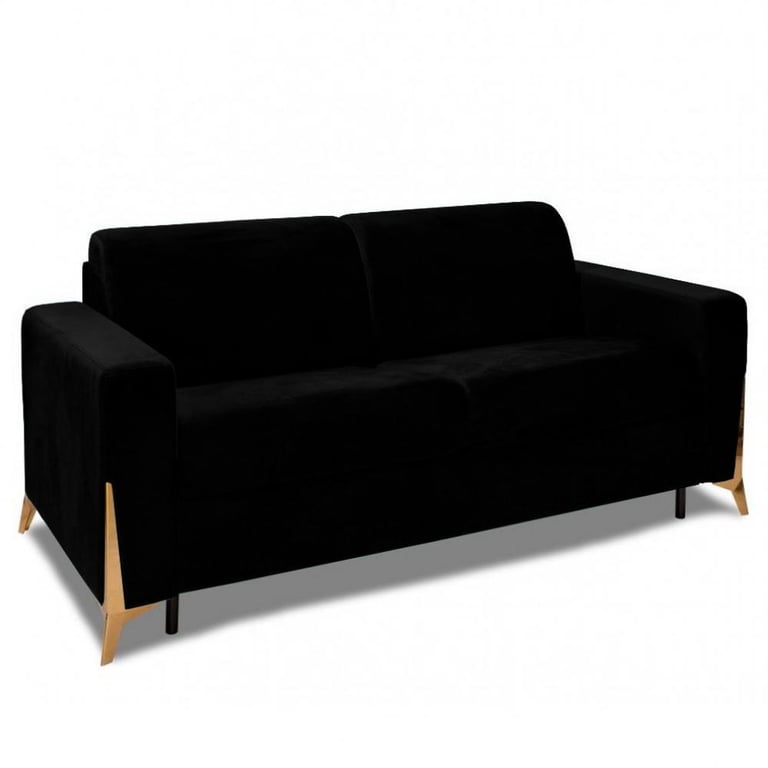 Produit similaire: Canapé convertible express 160 ARLES matelas mémory 22cm sommier métal velours côtelé bleu lagon