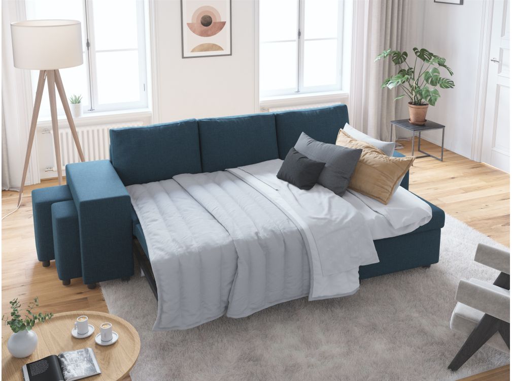 Produit similaire: oslo - Canapé convertible Bleu