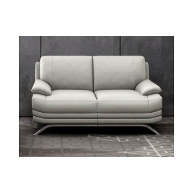 marini - Canapé cuir Gris