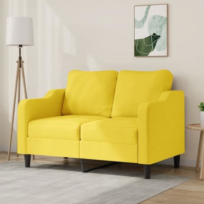 Produit similaire: CHN Canapé à 2 places Jaune clair 120 cm Tissu A359356 CN016