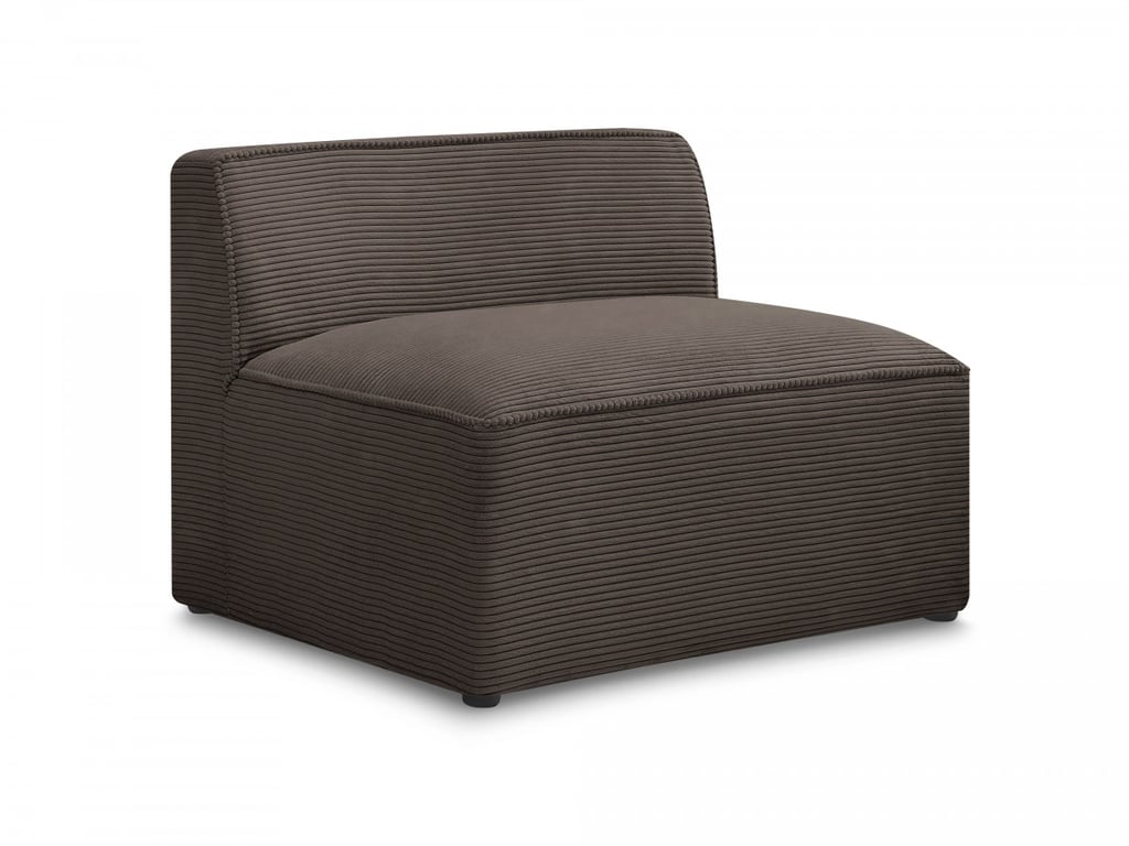 Produit similaire: Chauffeuse 1 place pour canapé modulable ROUSSEAU velours côtelé marron BOBOCHIC 1 places