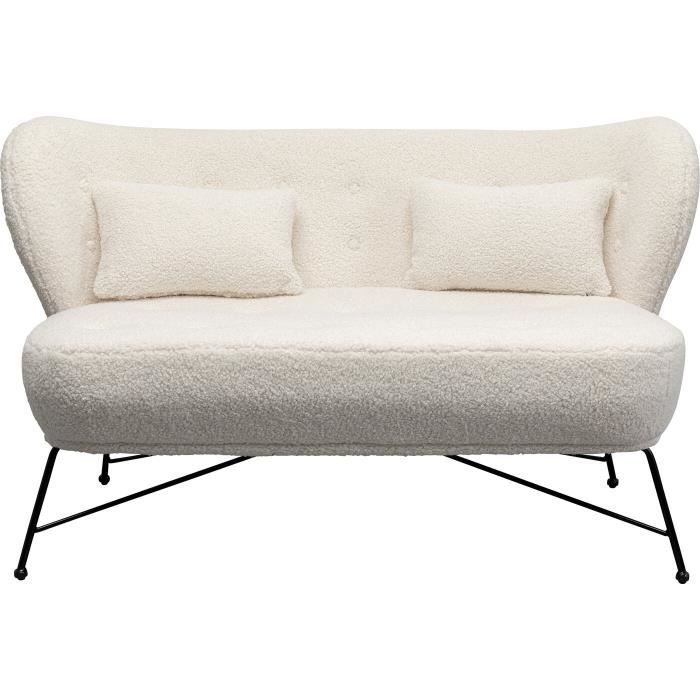 Produit similaire: Canapé Jacky Teddy 2 places blanc Kare Design