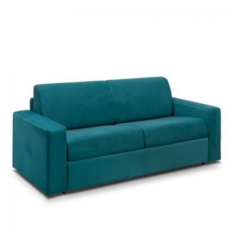 Produit similaire: MIDNIGHT AMORE - Canapé convertible velours bleu paon - couchage 120 cm