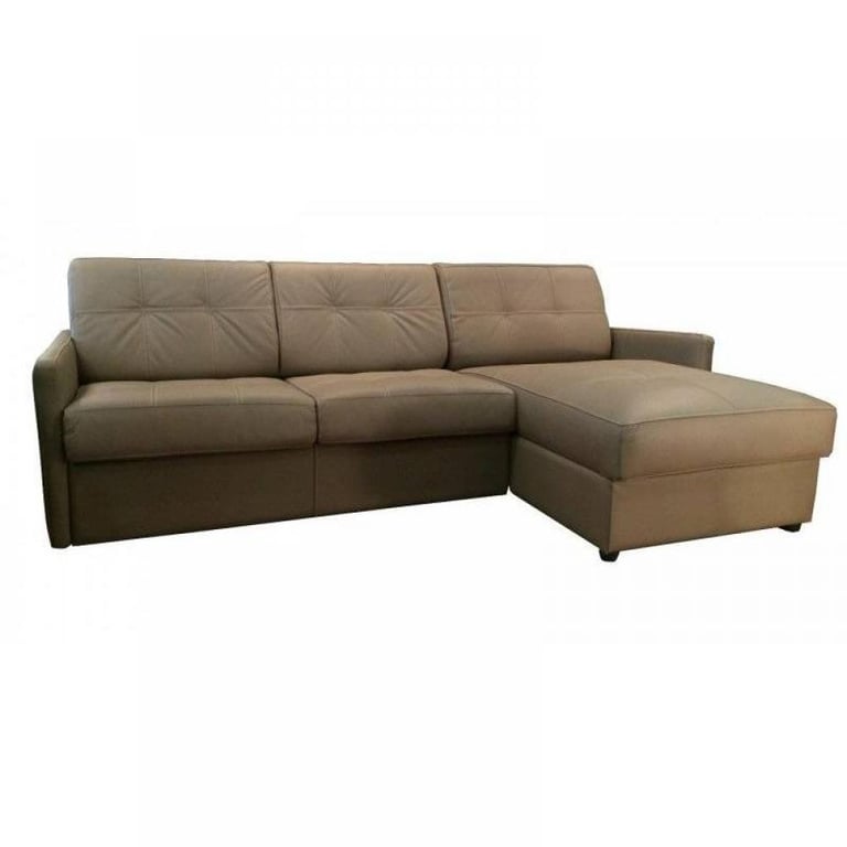 Produit similaire: Canapé d'angle réversible EXPRESS CUBE DELUXE 140 cm + coffre. Cuir vachette taupe. matelas 16 cm