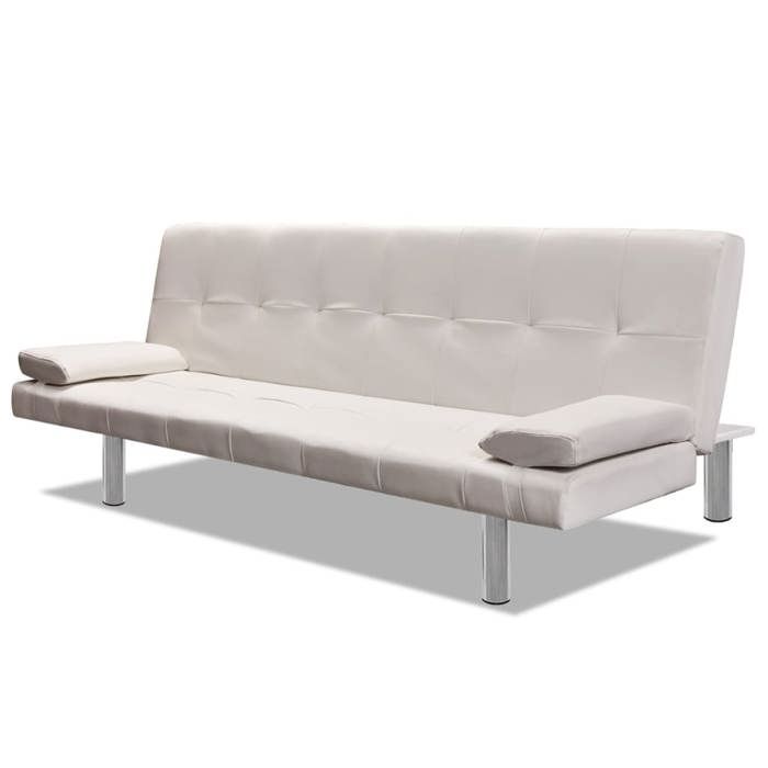 Produit similaire: CLOUD Canapé-lit UNIQUE - Canapé convertible Sofa relax réglable avec deux oreillers Similicuir Blanc crème CHYNEW8099902
