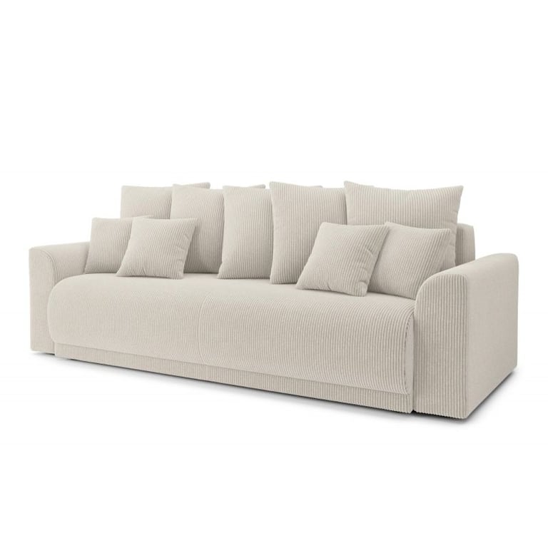 Produit similaire: Opale - Canapé convertible velours côtelé Beige
