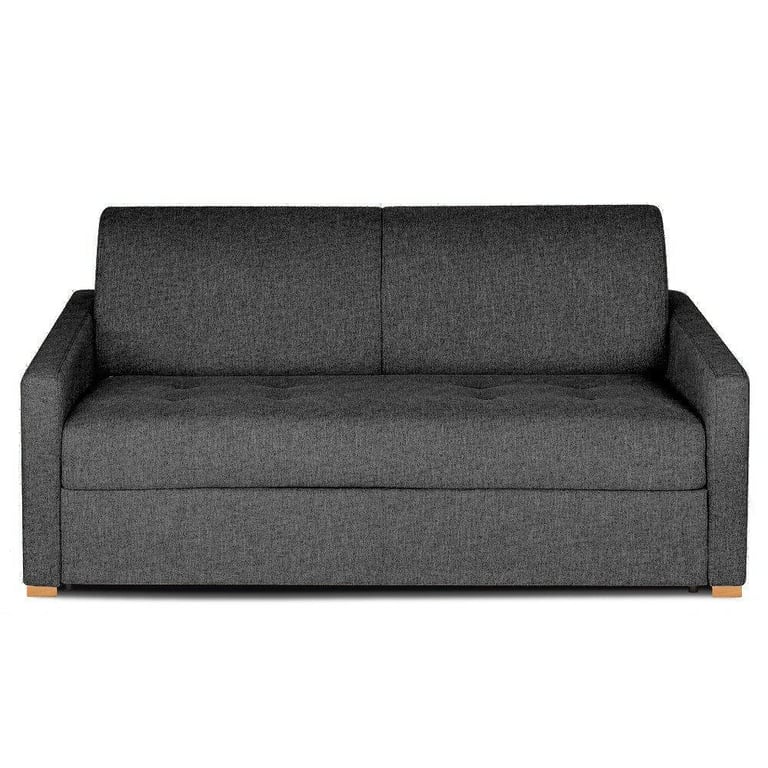 Produit similaire: Canapé convertible express BIRDY 140cm matelas 16cm mono assiseCapitonnée tweed gris graphite